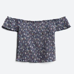 Floral crop top